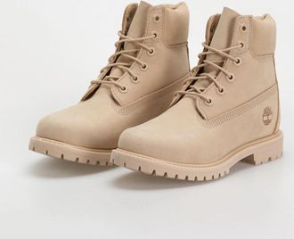 Timberland Premium TB0A2HR8EN71 Women Light Beige Leather Waterproof Boots LIQ19