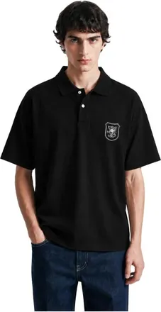 Mauro Grifoni Tops, Heren, Zwart, M, G6Ab 0029-97G Poloshirt