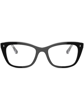 Ray-Ban cat-eye glasses - unisex - Acetate - 52 - Black