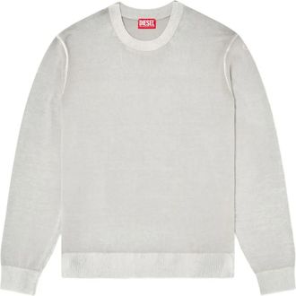 Diesel Felpa K-Larence-B - Grigio