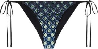 Casablanca Monogram Gradient Bikini Broekje - Dames - Bikinis - Veelkleurig - M - Polyester - Badmode
