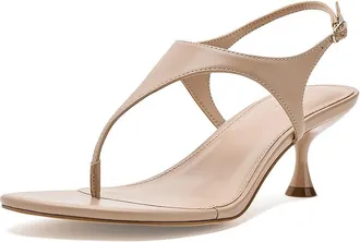 Calvin Klein Portia Womens Sling Back Shoes Light Natural : 7.5 M, Leather