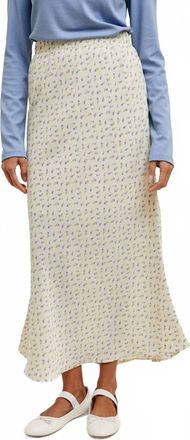 Wishlist Blossom Breeze Skirt In Beige