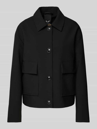 Fuchs Schmitt Jacke mit aufgesetzten Pattentaschen in Black, Größe 36