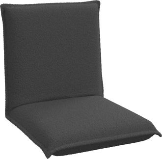 vidaXL Sill&oacute;n Ajustable Gris Oscuro Tela De Oveja Vidaxl