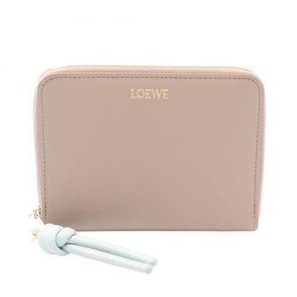Loewe Beige Blue Leather Wallet (Bi-Fold) (Pre-Owned)