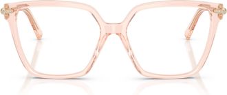 Tiffany & Co. 0tf2290bu Translucent Soft Pink Acetate Eyeglasses