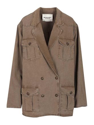 Isabel Marant Nevala Giacche Marrone-Donna