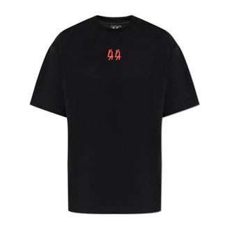 44 Label Group T-Shirts, male, Black, S, Continuum Tee