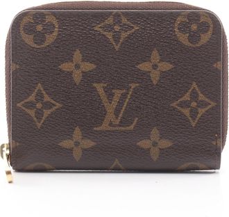 Louis Vuitton Brown Coated Canvas Coin Purse/Coin Case (Pre-Owned)