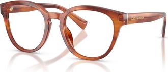 Dolce & Gabbana 52mm Phantos optical glasses in Brown at Nordstrom