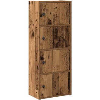 vidaXL Vidaxl - Estanter&iacute;a Madera De Ingenier&iacute;a Color Envejecido 40x24x102 Cm