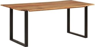 vidaXL Vidaxl - Tavolo da Pranzo 180x90x76 cm in Legno Massello di Acacia