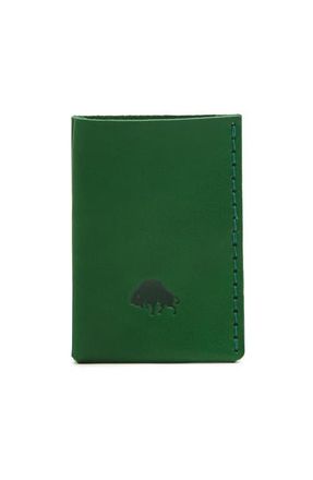 Ezra Arthur Minimalist Card Holder Wallet in Green at Nordstrom
