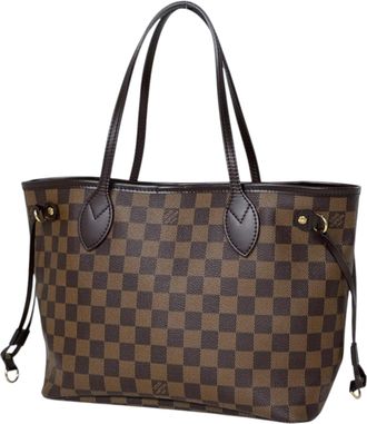 Louis Vuitton Brown Damier Canvas Handbag Tote Bag (Pre-Owned)