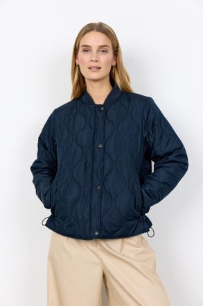 Soyaconcept Steppjacke SOYACONCEPT SC-FENYA 78, Damen, Gr. XXL, navy, Steppware, Obermaterial: 100% Polyester, unifarben, normal, Jacken Steppjacke