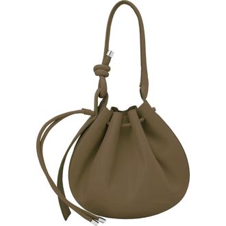 Behno Medium Ina Pebble Leather Shoulder Bag in Palm at Nordstrom
