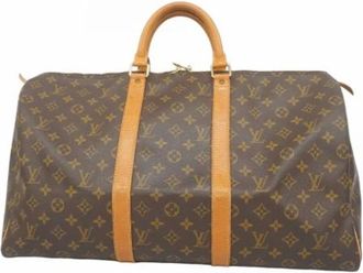 Louis Vuitton Vintage, unisex, Bruin, ONE Size, Pre-owned Vintage Weekendtas