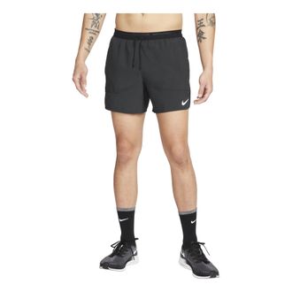 Nike Dri-FIT Stride 5 Hidden Lined Running Shorts Black DM4756-010