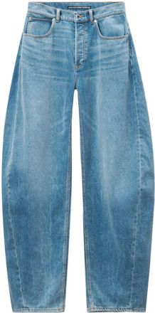 Alexander Wang mid-rise wide-leg jeans - men - Cotton - 31 - Blue