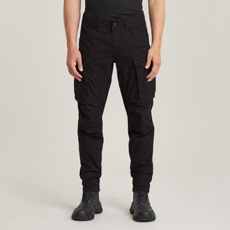 G-Star Cargo Broek 3D Regular Tapered Cuffed - Zwart - Heren