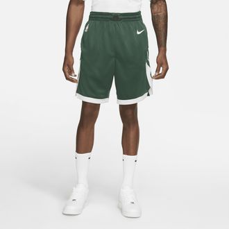 Nike Milwaukee Bucks Icon Edition Nike Mens NBA Swingman Shorts in Green | AJ5623-323