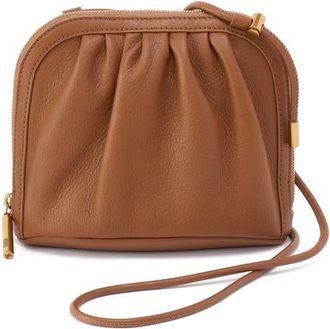 Hobo Isabelle Leather Crossbody Bag in Timber Brown at Nordstrom