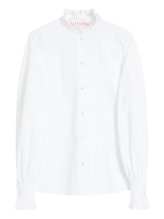 Valentino Garavani cotton shirt - women - Cotton - 36 - White