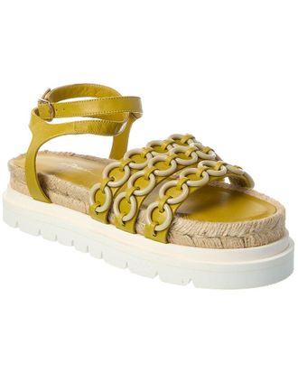 3.1 Phillip Lim Cruz Ring Leather Platform Sandal