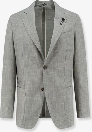 Lardini Blazer in lana, seta e lino - LARDINI - gender_Man