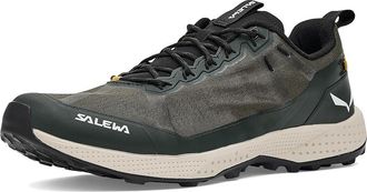 Salewa Pedroc Light Mens Hiking Boots Dark Olive/Oatmeal : 10.5 M, Synthetic