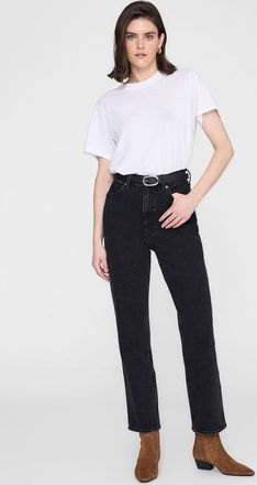 Anine Bing Jane Jean in Vintage Black at Nordstrom, Size 26