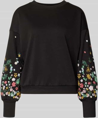 Only Regular Fit Sweatshirt aus Baumwoll-Mix Modell BROOKE in Black, Gr&ouml;&szlig;e XL