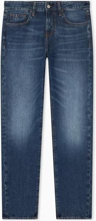 A|X Armani Exchange Mens Navy Straight-Fit Jeans, Size 31