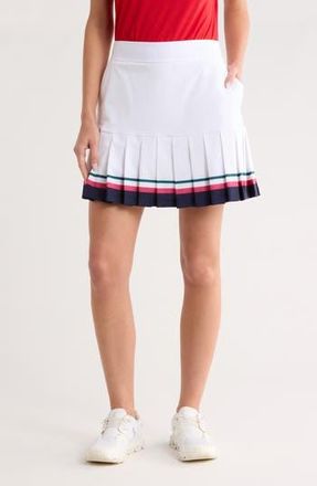 Callaway Stretch Colorblock Skort in Brilliant White at Nordstrom Rack, Size Small