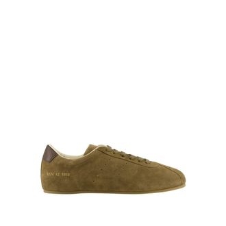 Common Projects Schoenen, Heren, Groen, 43 EU, Leer, Achilles Low Suede Sneakers