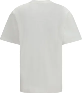 Gucci Logo-Striped Web T-Shirt - White