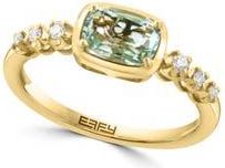 Effy Green Amethyst & Diamond Ring - 0.13ct. at Nordstrom Rack, Size 7