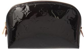 Louis Vuitton Amarante Monogram Vernis Pochette Pouch (Pre-Owned)