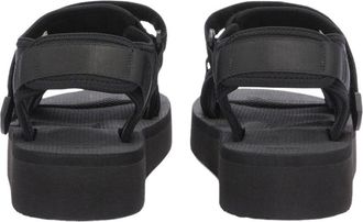 Palm Angels Mens X Suicoke Kise Logo Sandals Black Shoes > Loafers &