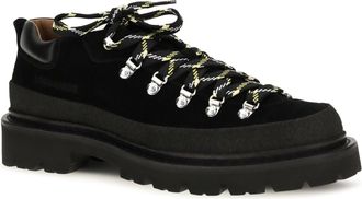 Dsquared2 Mens Suede Lace-Up Sneakers Nero Lace Up