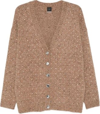 Pinko Pinko, Truien & Vesten, Dames, Bruin, XS, Stijlvolle Sweaters Collectie