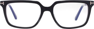 Tom Ford Blue Light Block Pilot Mens Eyeglasses FT6039-B 001 54