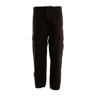 Stone Island Straight Trousers, male, Brown, Size: W30 Ghost Straight Trousers