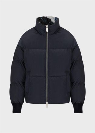 Emporio Armani Mens Emporio Armani Giacca Pmn in Ice Sea - White - Size Medium