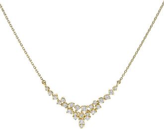 House of Brilliance Haus Of Brilliance 14K 0.50 Ct. Tw. Diamond Statement Necklace