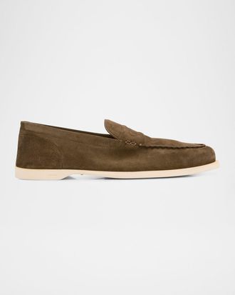 John Lobb Men & apos;s Pace Suede Loafers