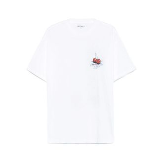 Carhartt Work in Progress T Shirt Bianco-Uomo