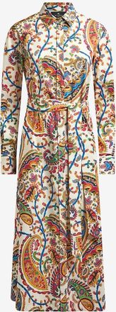 Etro Langes Hemdkleid aus Baumwolle mit Hemdkragen