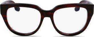 Victoria Beckham Occhiali tondi - Rosso